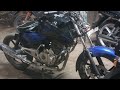 Bajaj pulsar modified into cafe recer by raj auto creation  part 1