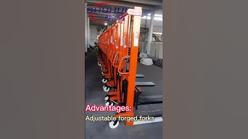 manual pallet stacker