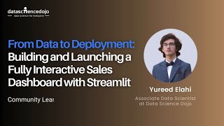 From Data to Deployment Building and Launching a Fully Interactive Sales Dashboard with Streamlit