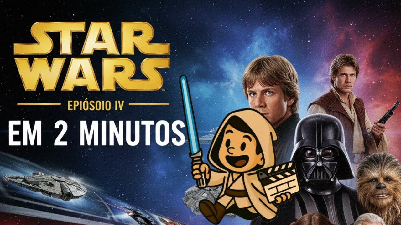 STAR WARS: EPISÓDIO IV - EM 2 MINUTOS