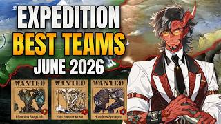 Expedition Best One Entry Clear Teams (Earth/Light/Ice June 2026) - Epic Seven