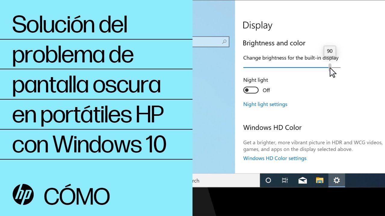Adjunto archivo canción Inferir mi pantalla se ve oscura windows 10