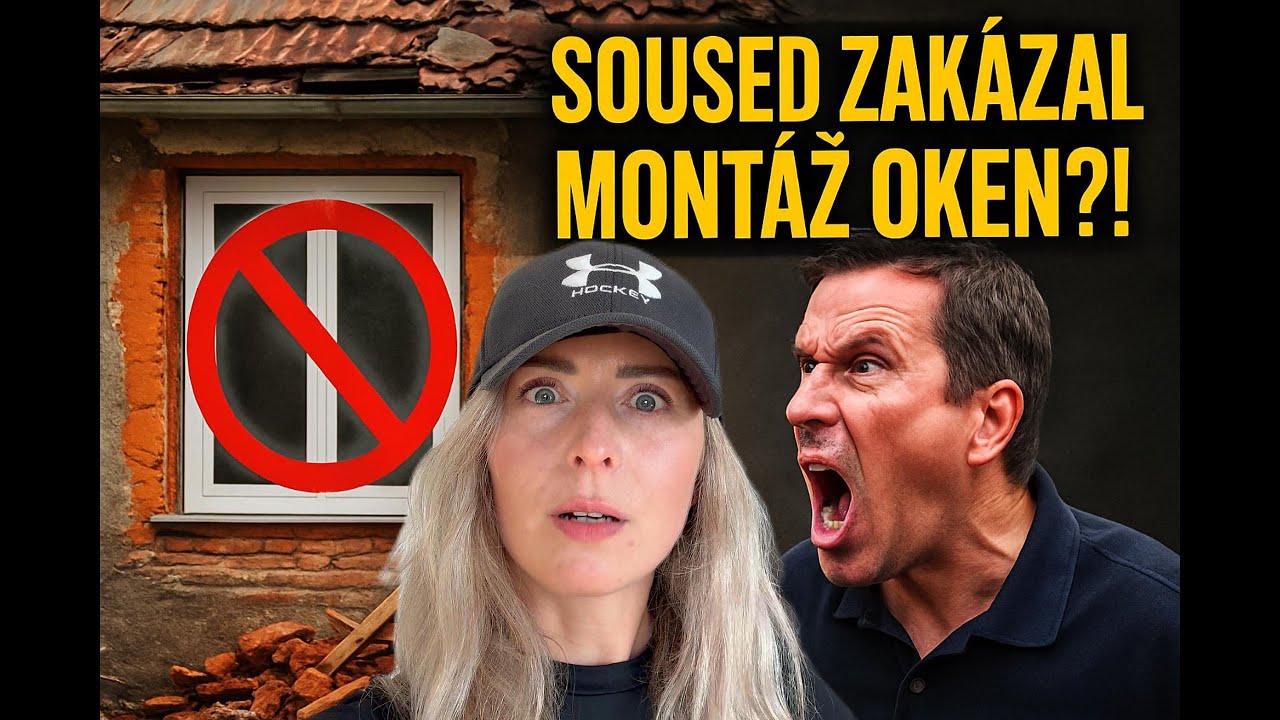 Montáž oken v ohrožení: Soused křičí, ať to zazdím!