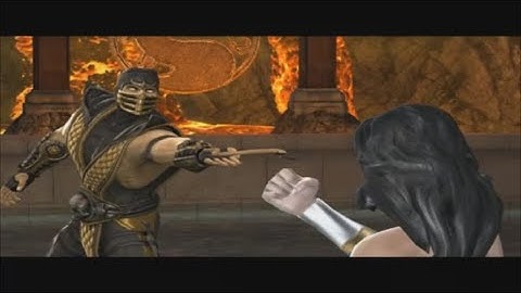 LongPlay Mortal Kombat VS DC Universe  Story Mode  MK  Chapter 5 Scorpion  PS 3