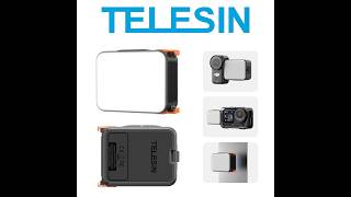 TELESIN Quick Release LED Fill Light for DJI Osmo Nano / Action 6