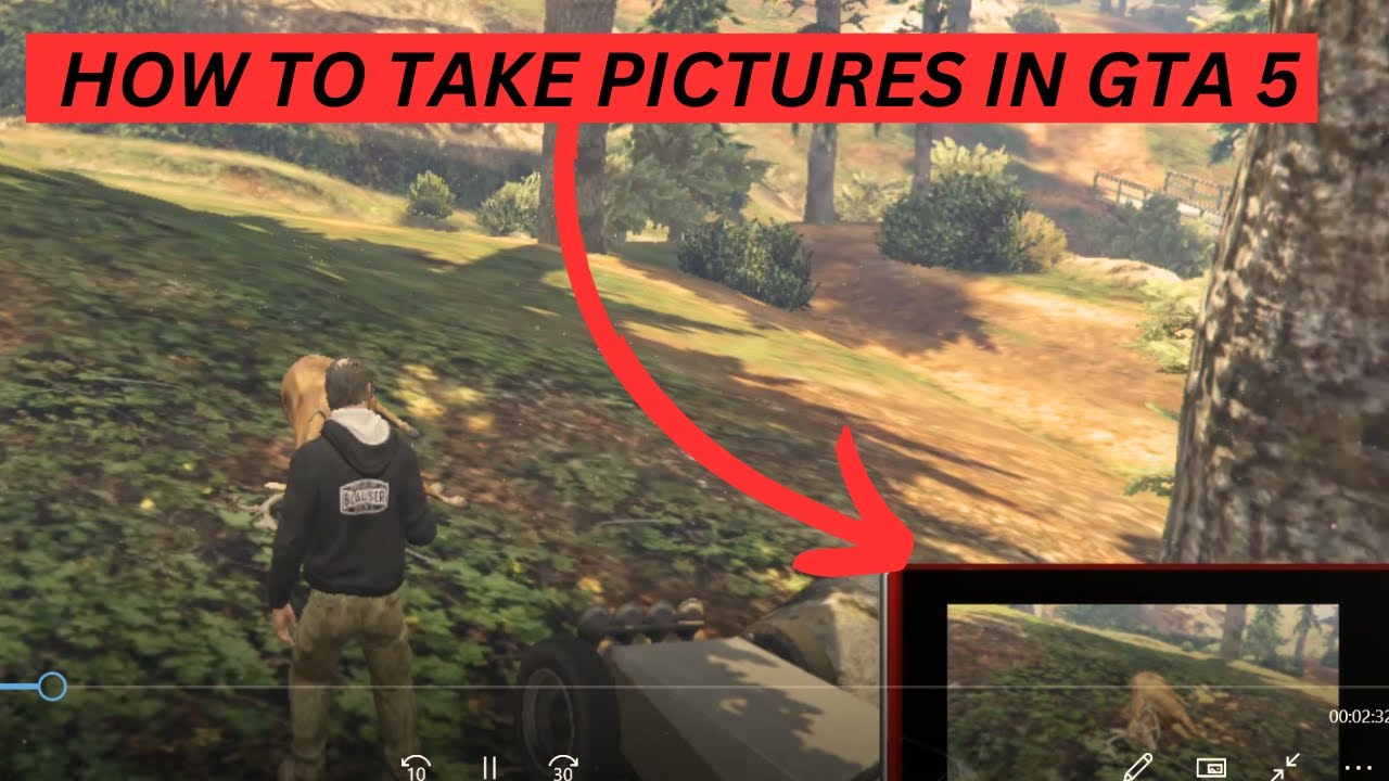 How to take pictures in GTA V | Techy factory - YouTube