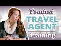 Certified travel agent training