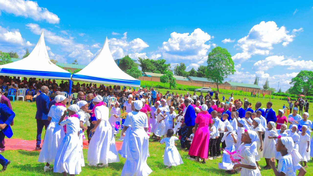 Harusi Ya Gilbert na Ruth| Bride's Groom Entrance| Latest Church of God Wedding at Kapsinendet.
