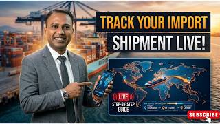 Track Your Import Shipment Live | Step by Step Guide @Sachin.Kharatmal