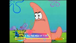 Nickelodeon Double Dare Screen Bug July 2019 Spongebob