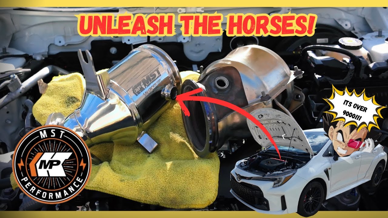 MST Performance Downpipe | GR Corolla Install