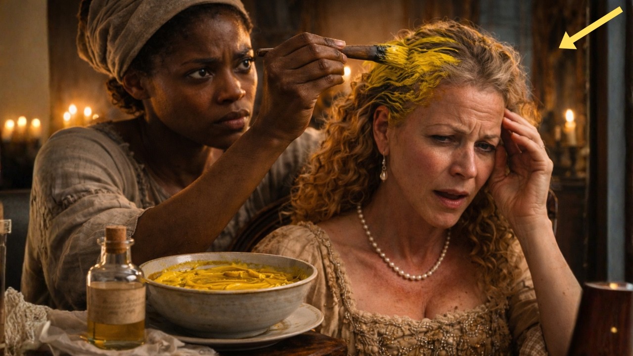 Tinte de la Condesa con cloro la peinadora esclavizada lo aplicó… ¡Quemazón en 30 min!