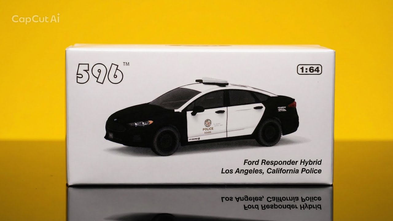 [UNBOXING] Ford Responder Hybrid (LAPD) 52 | 596 Models 1:64 Diecast ...