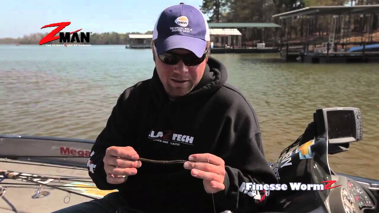 On The Water Pro TipZ: Luke Clausen on Z-Man's ElaZtech Finesse WormZ