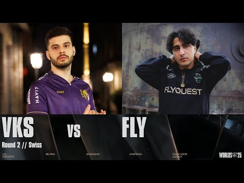 VKS vs FLY | WORLDS 2025 | Swiss Stage | Game 01 | Vivo Keyd Stars vs FlyQuest