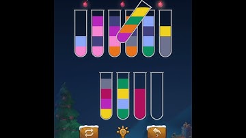 water color sort puzzle level 130 solution 😱 - sort water color puzzle level 130 solution 🤗❤️