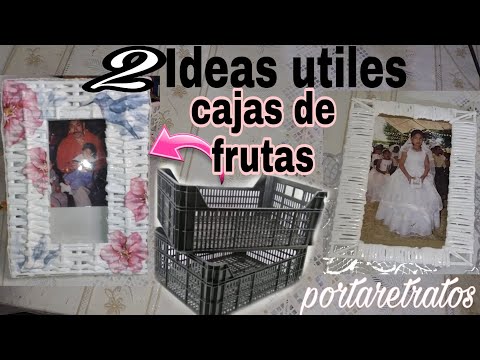 Diy 😲 4 IDEAS geniales con CAJAS de FRUTAS 🥑 de PLÁSTICO 😁 Susy  Reciclaje Creativo 