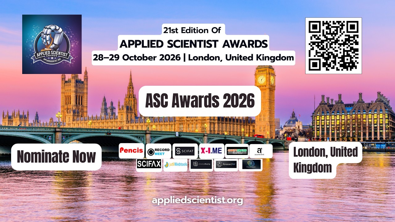 21st Edition of Applied Scientist Awards | 28–29 October 2026 | London, United Kingdom