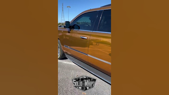 Chrome wrapped Escalade on Vogue Tires #shorts #escalade