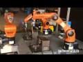 Роботизированный сварочный комплекс KUKA высокой производительности. MIG сварка