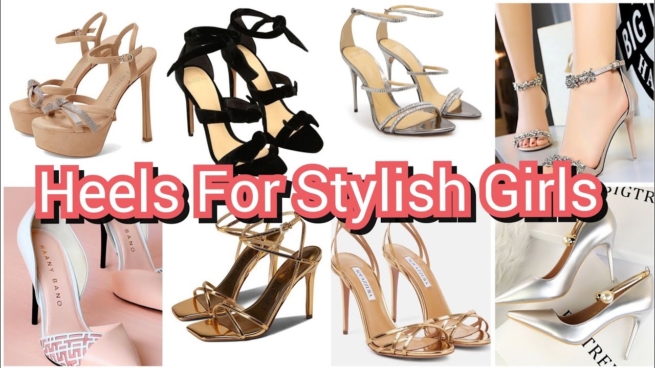 JM LOOKS Fancy & Stylish Pencil Heel sandals for Girls Stylish White Casual  Party/Wear Comfortable Fashion Heel Sandal : Amazon.in: Fashion