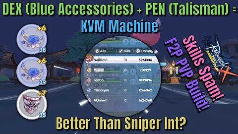 Sniper DEX Pen PVP Build For F2P | KVM - Ragnarok X Next Generation [ROX]