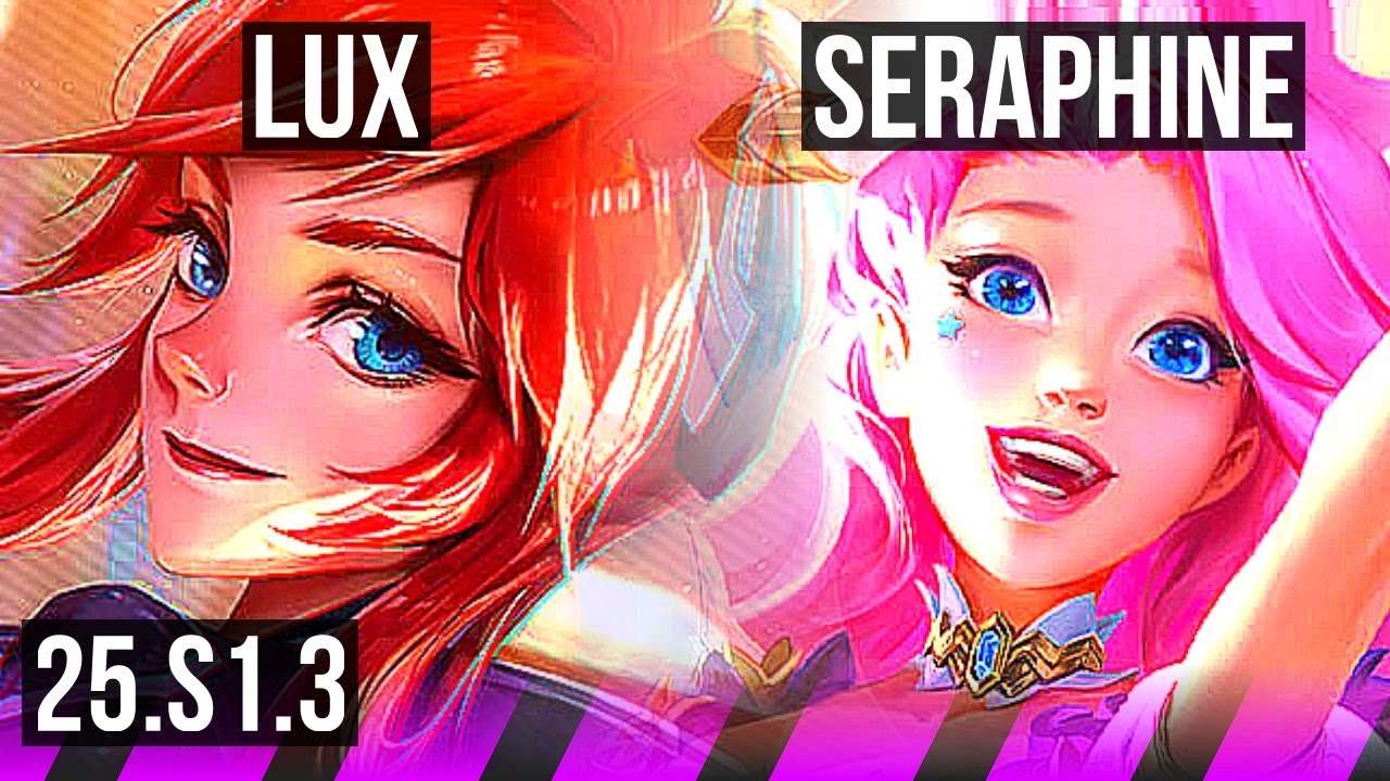 LUX & Miss Fortune vs SERAPHINE & Caitlyn (SUP) | 3/1/14 | KR Master | 25.S1.3