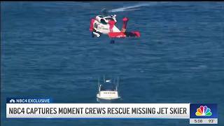 Exclusive: Missing jet skier rescued after hours-long disappearance