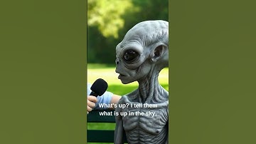 Alien Language Barrier: AI Interviews an ALIEN on WEIRD Human Phrases! (Google Veo 3)
