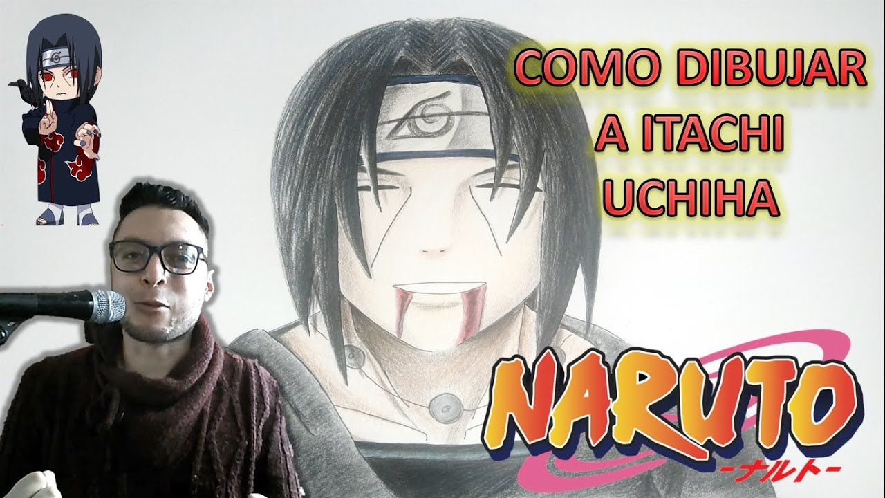 Como dibujar a Itachi Uchiha paso a paso / How to draw Itachi Uchiha # ...