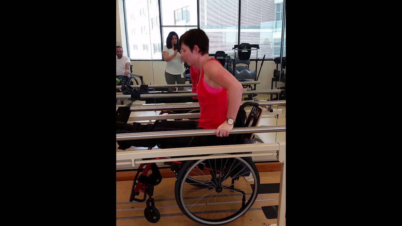 Wheelchair dips - YouTube