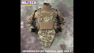 MILITECH's Improved Outer Tactical Vest IOTV Gen5 Quick Release Full Body Armor Ballistic Vest screenshot 3