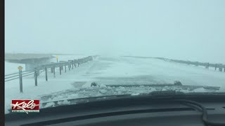 Interstate 90 closed from Sioux Falls to Rapid City, I29 closed from SF to ND border