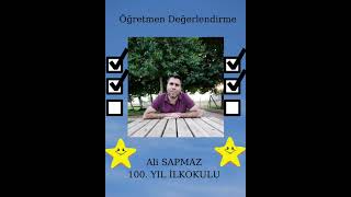 Eğer Olmasaydi Ali Sapmaz 100 Yil İlkokulu Proje Değerlendi̇rme