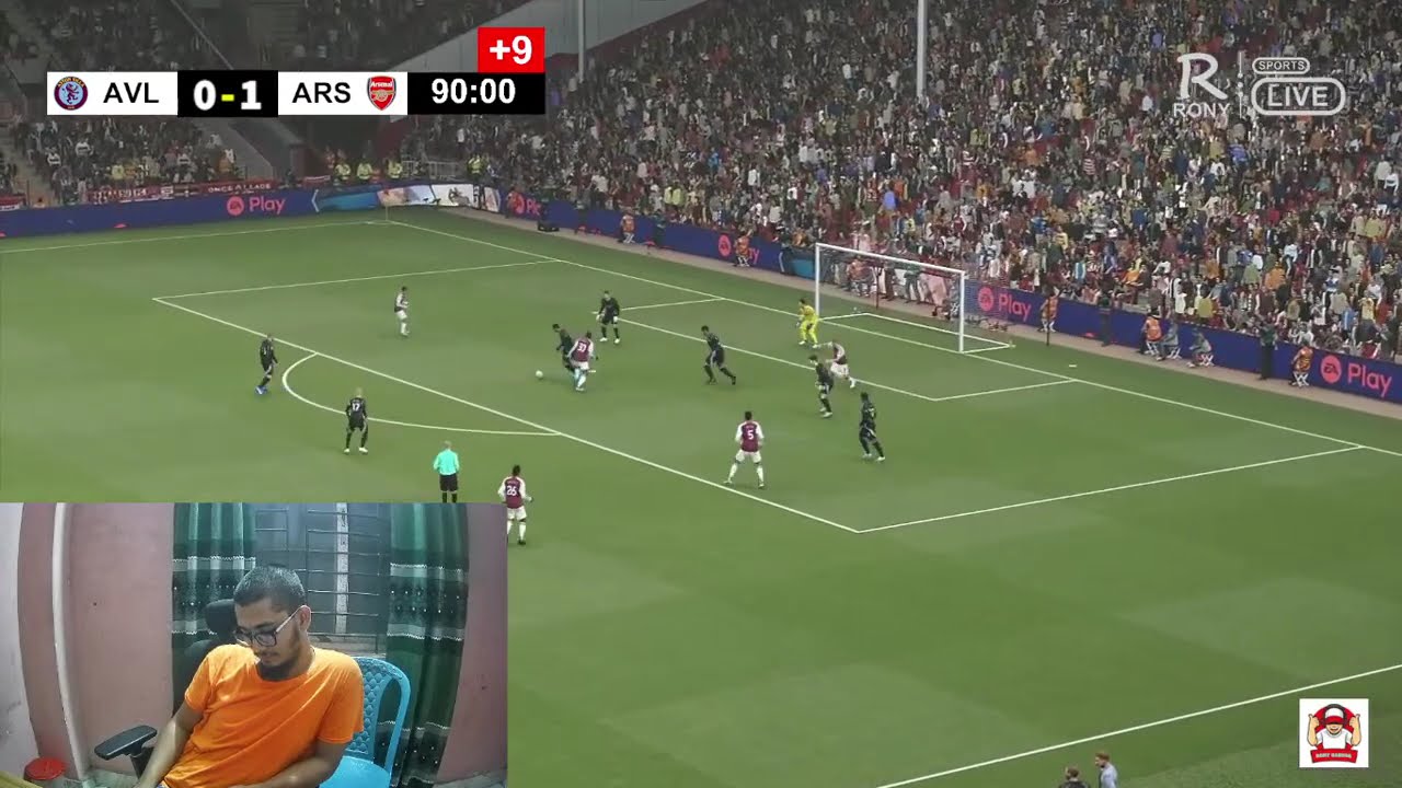🔴LIVE : Aston Villa vs Arsenal | Premier League 2026 | eFootball Pes 21 Gamelay & Facecam Commentary