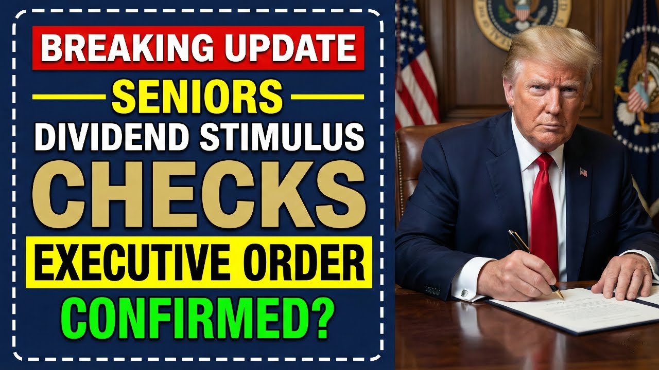 Dividend Stimulus Checks: What Seniors Must Know About the New Executive Order