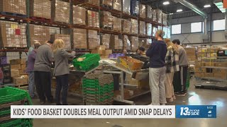 Kids' Food Basket doubles meal output amid SNAP benefits pause