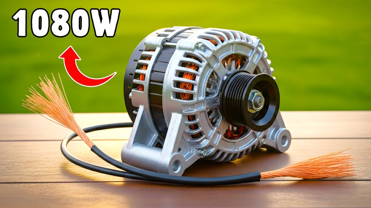 Бесплатный источник, о котором миллиарды людей не знают: мощное электричество от автомобильного г...