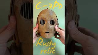 Star Wars Rusty C-3P0 Display Head