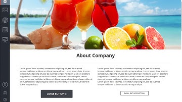 How to Add a Button to Responsive Website in anaZana platform