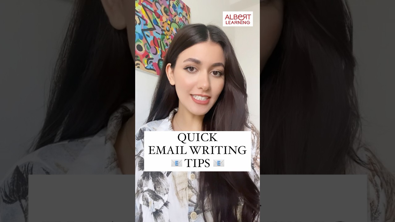 Quick Email Writing Tips! #shorts #businessenglish #learnenglish