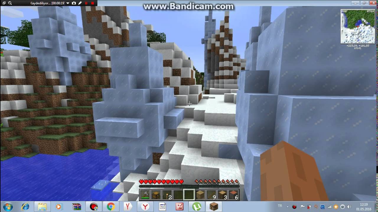 En Nadir Biom Minecraft Pocket Ice YouTube
