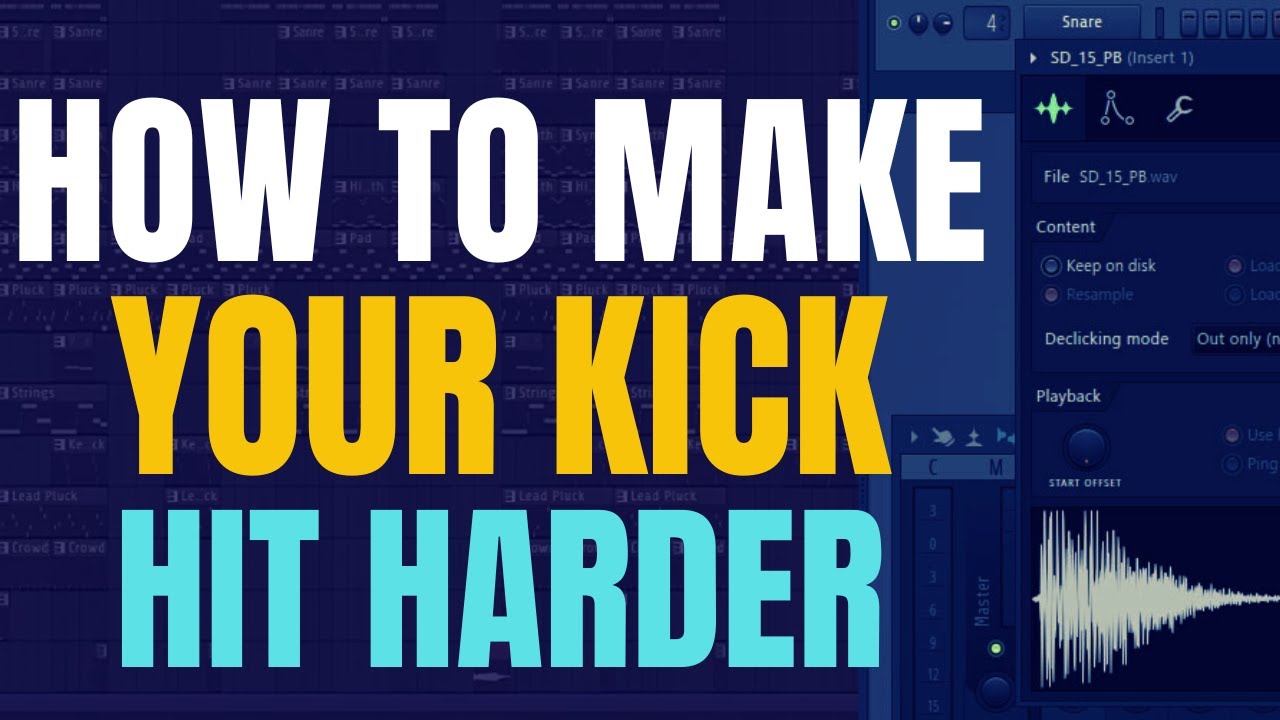 How to Make Your Kicks Hit Harder in FL Studio | Beat Making Tips