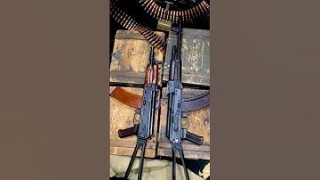 AKS-74 vs AKS-74U: Size Doesn’t Always Matter ! #shorts #asmr #viral #shortsvideo