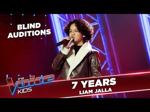 The Voice Kids Philippines: Liam Jalla effortlessly sings “7 years” | Blind Auditions