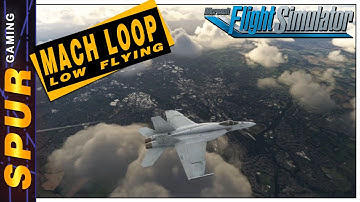 Mach Loop in the F/A-18  Super Hornet | Air Warrior Mod | MSFS 2020