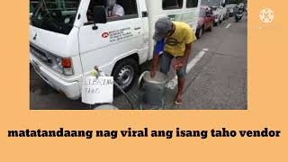 Viral Taho Vendor Na Si Tatay Gimmy Taga Barugo Pala