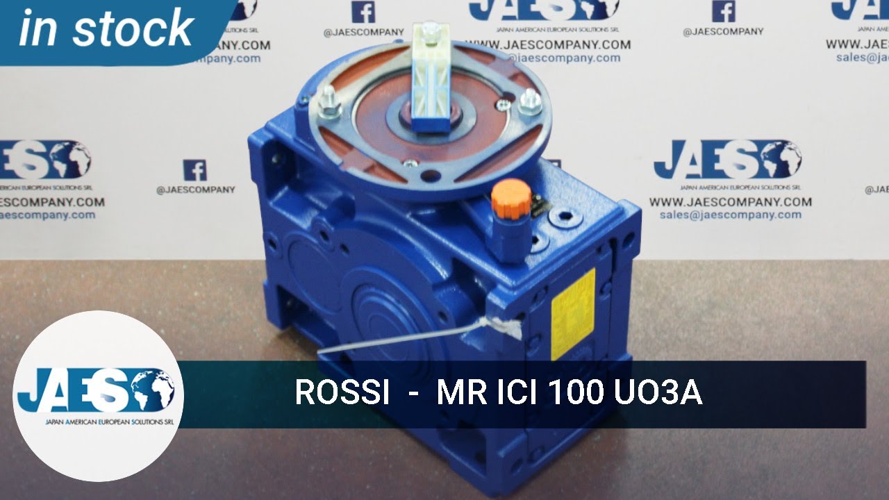 ROSSI MR ICI 100 UO3A (IN STOCK) Orthogonal axes gearbox Riduttore