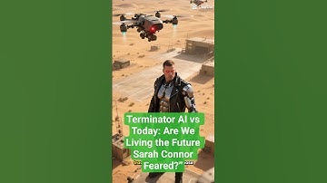 Terminator AI vs Today: Are We Living the Future Sarah Connor Feared?” #ai #viral #hollywood #story