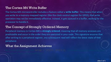 Understanding the Delay in Clock Enabling GPIO for ARM Cortex-M4